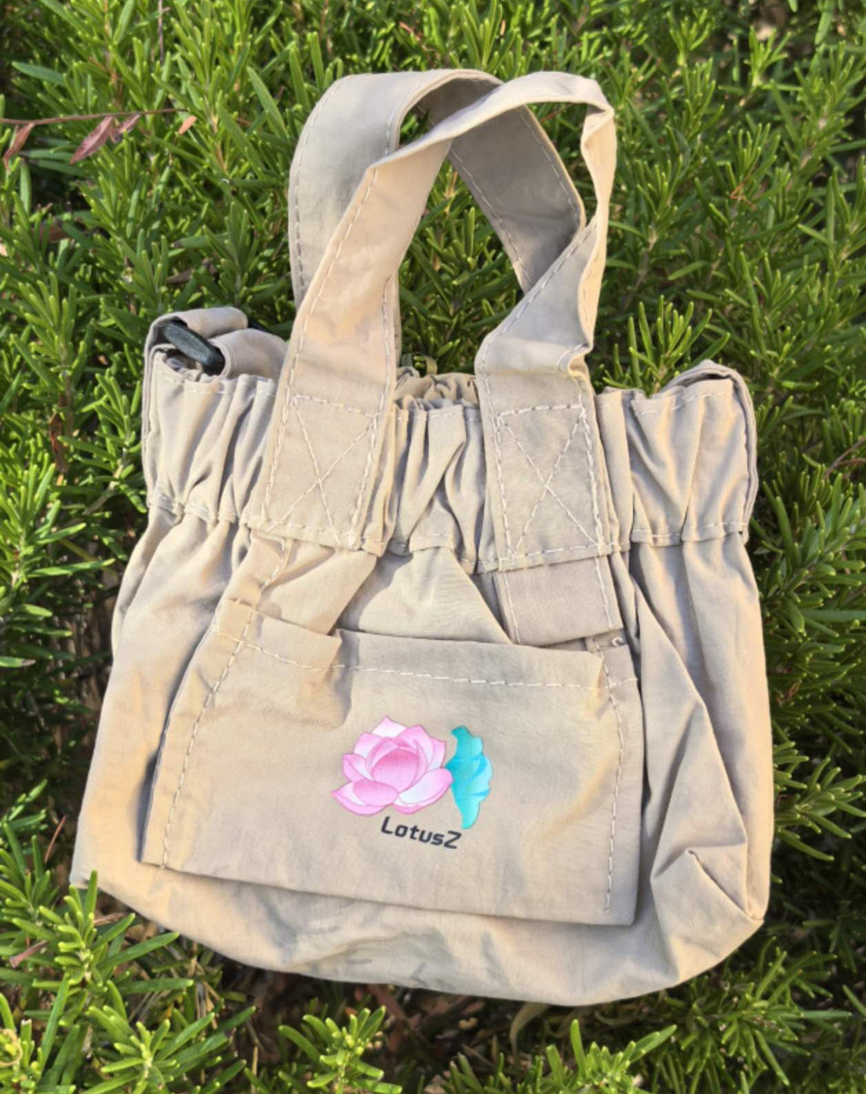 LotusZ Mini Crossbody Phone Bag (Khaki Brown)