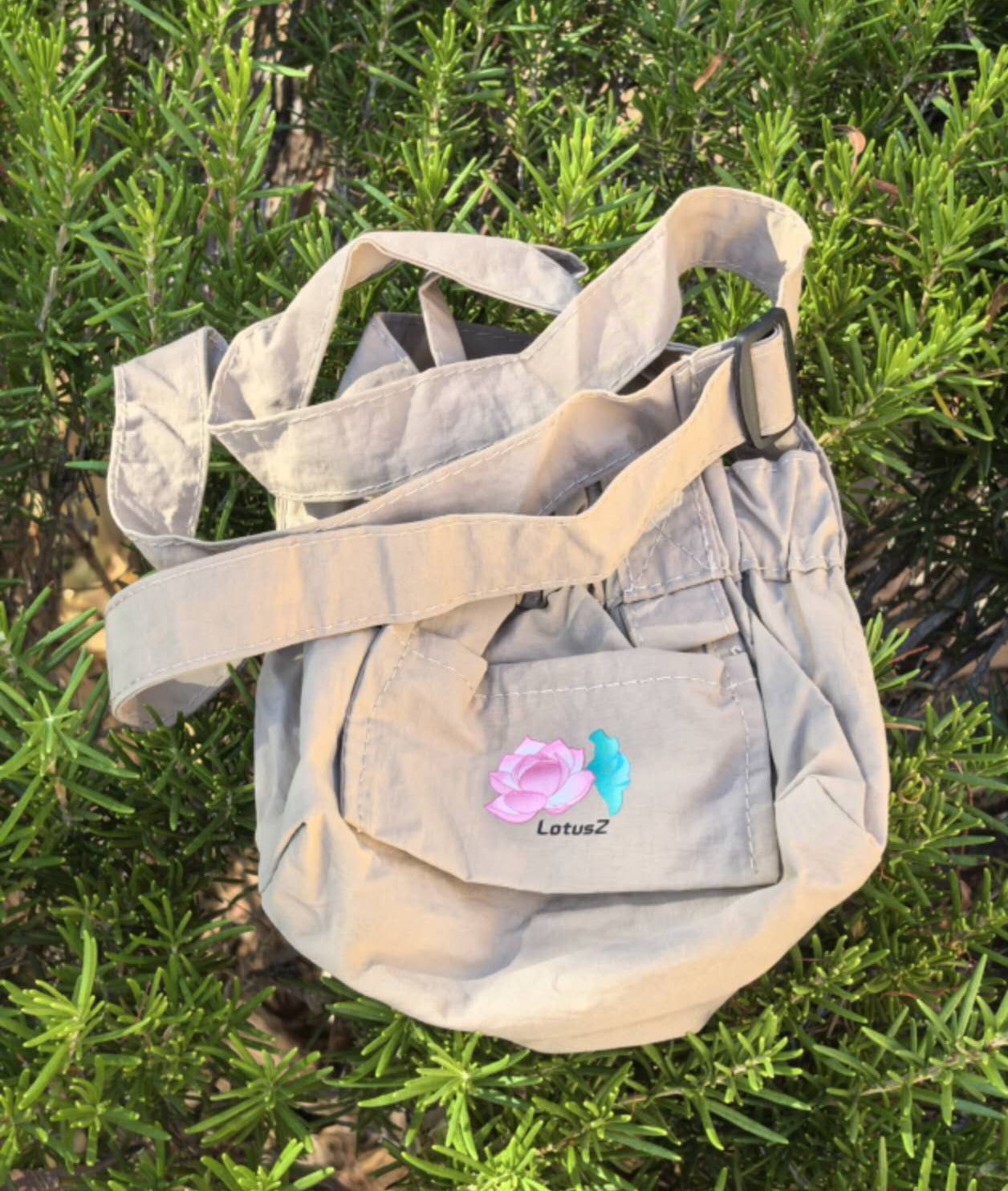 LotusZ Mini Crossbody Phone Bag (Khaki Brown)